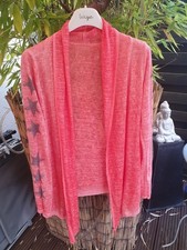 Jacke M Rot Flügel Sterne 