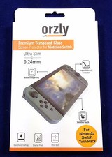 Premium Folie / Glas Schutz für Nintendo Switch /gebraucht ? #K21 #