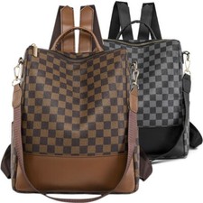 Damen Kunstleder Rucksack