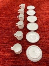 6 Kaffee-Tassen mit Untertassen Scandic Rubin von Thomas