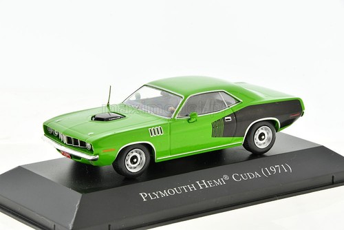 Plymouth hemi cuda 1971 - cuda, 1/43