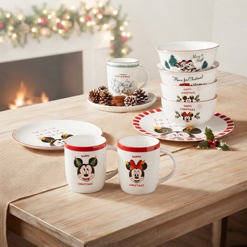 Disney weihnachtsgeschirr - disney,