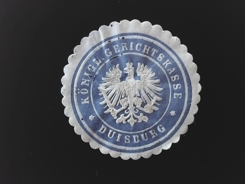 Siegelmarke königl - siegelmarke,