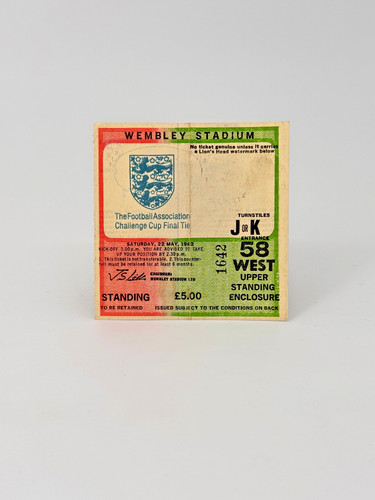 Ticket cup finale 1982 - fa,