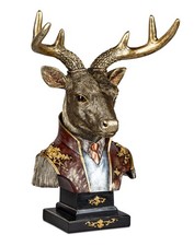 Hirschbüste mit Geweih H:45