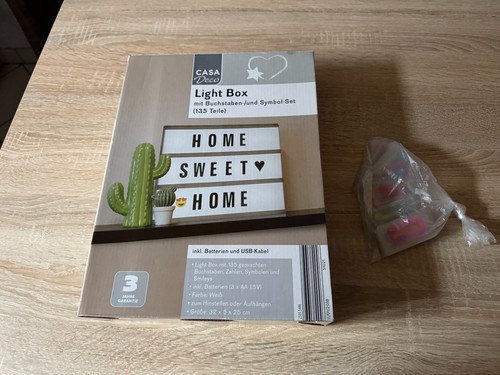 Casa deco led - light, box