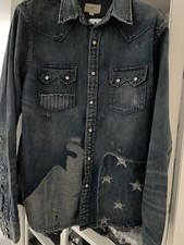 Denim & Supply Jeanshemd L Ralph Lauren RRL Western prp Jeans Denim NEU destroy