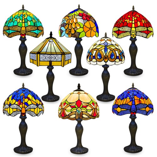 Tiffany stil tischlampe - tiffany,