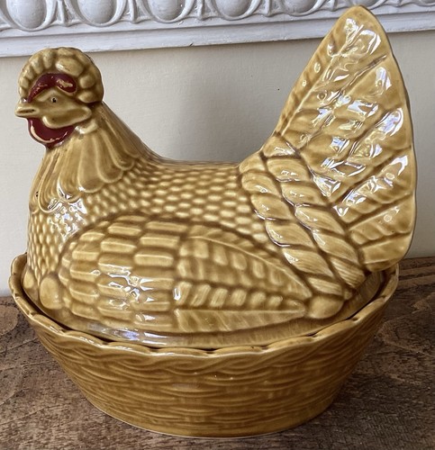 Vintage keramik huhn - vintage,
