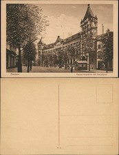 Ansichtskarte Aachen Hauptpost - Kapuzinergraben 1923