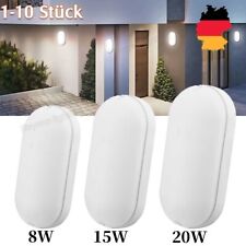 8/15W/20W LED Feuchtraumleuchte Ovalleuchte Wannenleuchte Badlampe Kellerleuchte