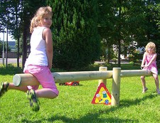 XXL Wippe aus Holz 400cm lang