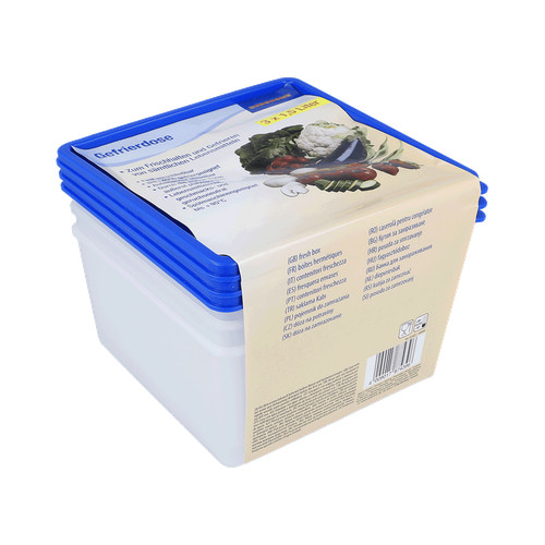 3er gefrierdosen 5l - 3er, 1,5l