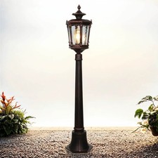 Rustikale Stehlampe Antik