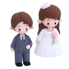 2 Pcs Brautpaar Tortenfigur