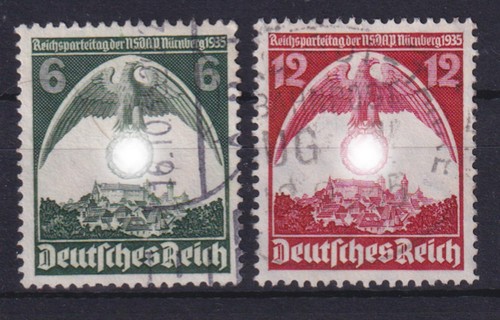 Deutsches reich 586 587 - deutsches, 586-587