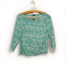 H&M Bluse Damen Gr. 36 S Blau