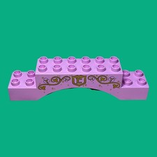 Lego Duplo archway motif brick