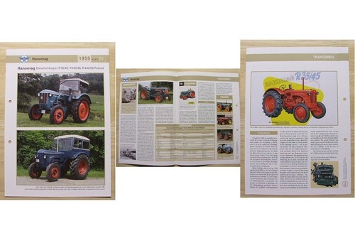 Hanomag traktor schlepper - traktor, r