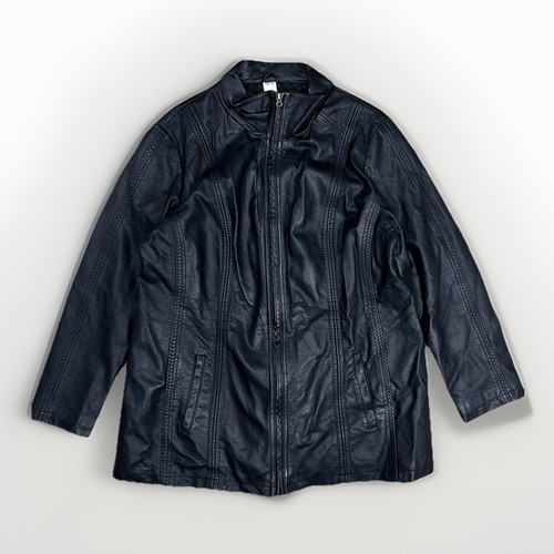 Vintage lederjacke schwarz - vintage,