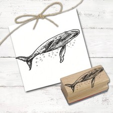 Motivstempel buckelwal - buckelwal,