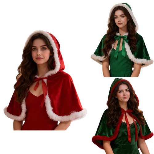 Damen weihnachten umhang kurz - weihnachten,