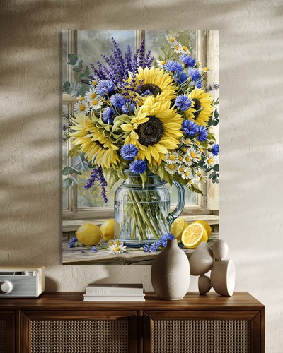 Blume leinwand bild - leinwand, dekoration