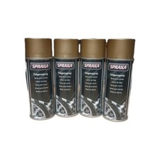 4 Spraydosen Spray Gold