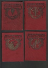 6 Jules Verne Prachtsausgaben, DK 1913, Prachtausgaben
