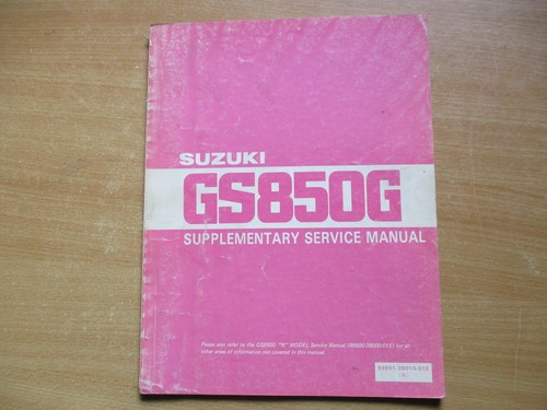 Service manual addendum suzuki - addendum,