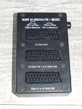 Scart AV-Umschalter + SVHS / Hi8