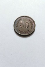 Coin 50 Pennia 1942 Suomen