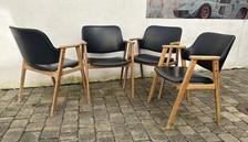4 Esszimmer-Stühle Cees Braakman/Pastoe dining chairs mid century