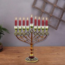 9-armiger Kerzenhalter