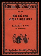 Alte und neue Schreibspiele