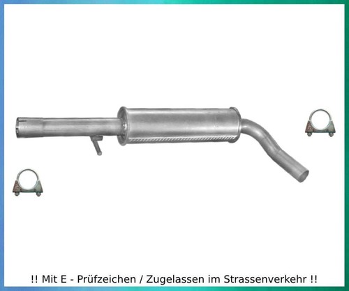 Mittelschalldämpfer skoda - mittelschalldämpfer,