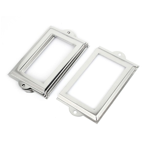 8stk metall etikettenrahmen - metall,