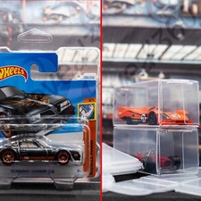 Hot Wheels Schutz Short Card Protector Display Box Transparent Lose Matchbox