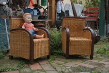 Kindermöbel Antik - Paar Art