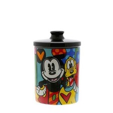 Walt Disney Romero Britto Mickey Mouse u. Pluto Keks Dose Neu 6004977