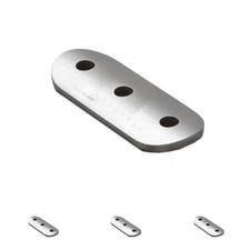 Platte Handlaufträgerplatte
