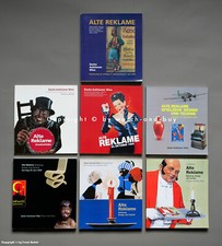 Konvolut - SIEBEN Auktionskataloge ALTE REKLAME ZACKE/WIEN - 1999 bis 2001