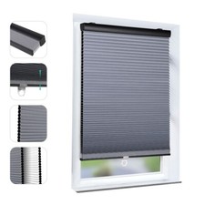 Verdunklungsrollo Wabenplissee mit Bohren 100% Verdunkelung Rollo