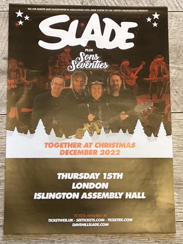 Slade concert poster london - slade, -london