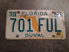 US Kennzeichen Florida