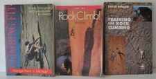3 x Rock Climbing Books Train