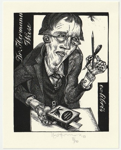 Karl georg hirsch - hirsch:, exlibris