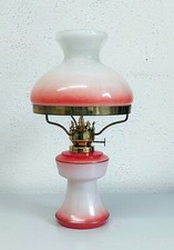 Petroleumlampe DDR – Klingenthaler Harmonikafabrik – Glas/ Messing