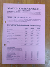 Prospekt Kreyenborg Kraftfutter Schnellmischer Traktor Schlepper Brochure 20