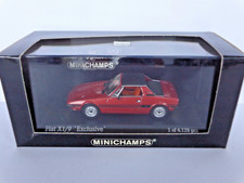 Minichamps 1:43, Fiat X1/9 "Exclusive" rot 1972-78 in OVP